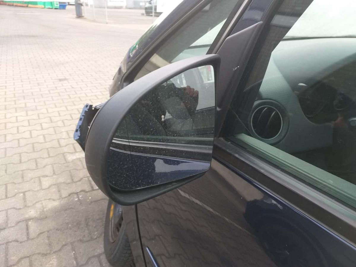 Mitsubishi Colt Z30 original Außenspiegel links T43 Blau elektrisch verstellbar Bj.2005